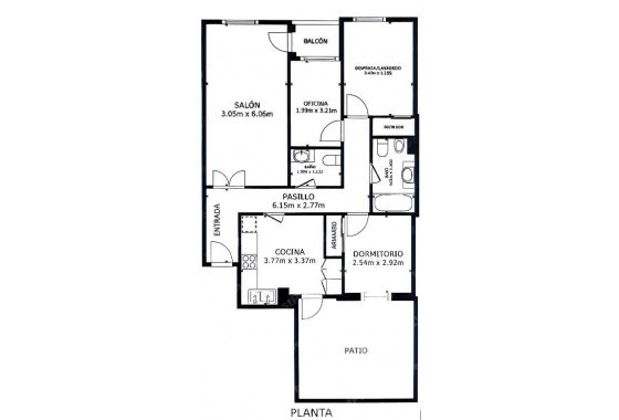 Resale - Apartment / flat - Murcia - San Benito-patiño