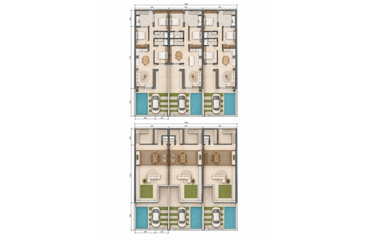 Nouvelle construction - Villa - San Pedro del Pinatar - Pueblo