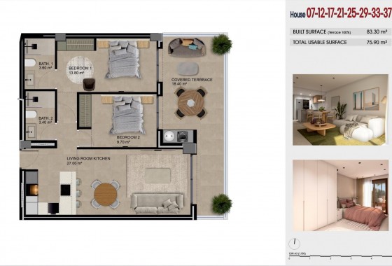 Nouvelle construction - Appartement - Guardamar del Segura - PUERTO