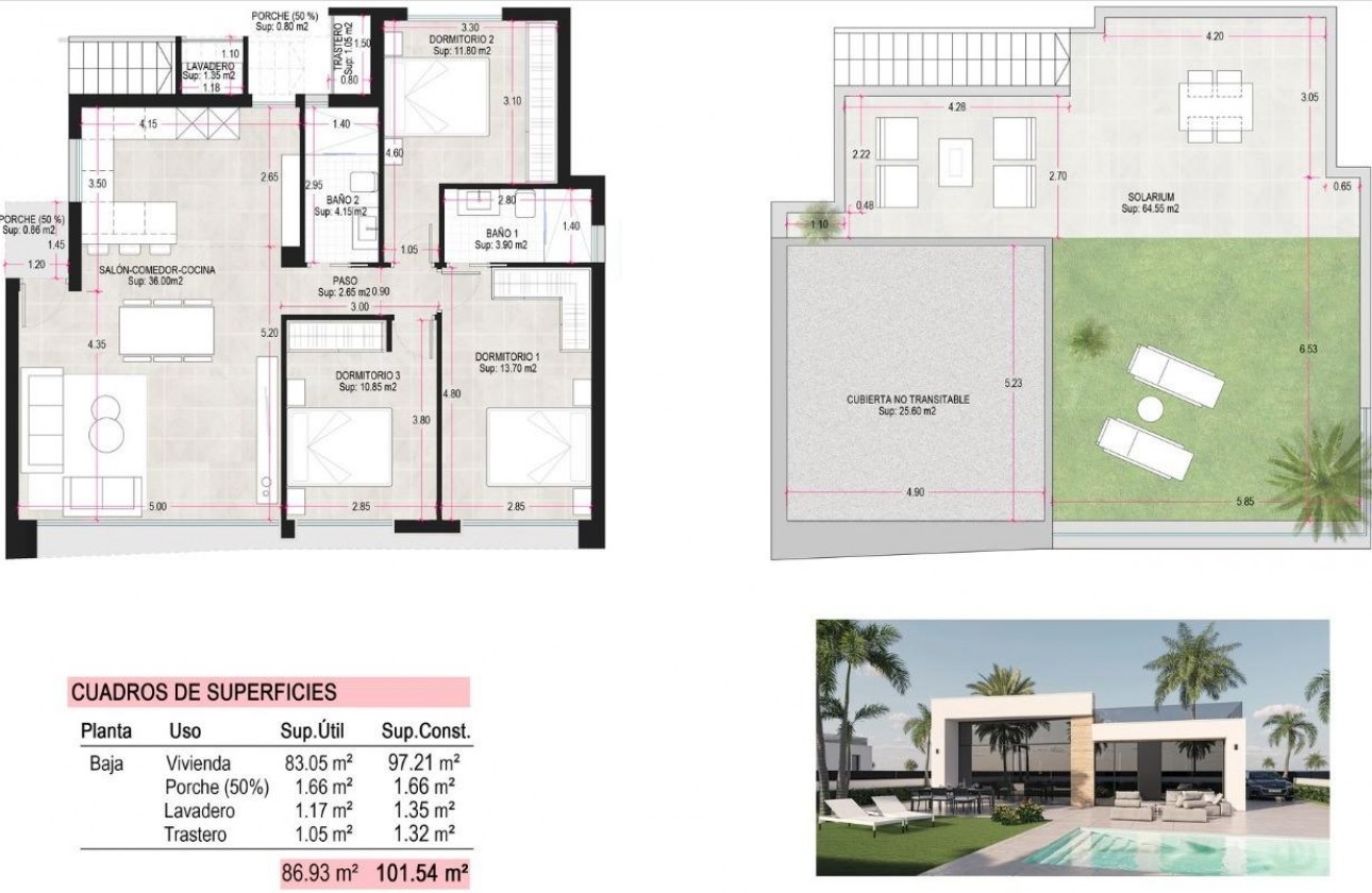 New Build - Villa - Alhama de Murcia - Condado de Alhama